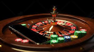 Tampilan studio live Dadu Online papi bola dengan dealer profesional dan tiga dadu yang siap dilempar